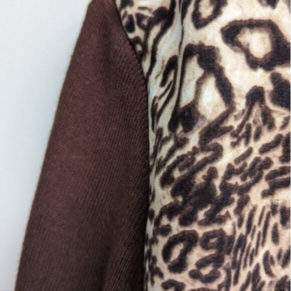 Tanjay Leopard Print Zip Jacket - image 2